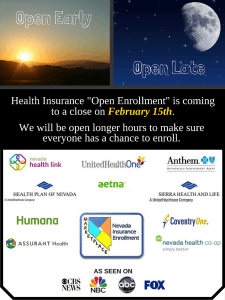 Post 2-5-15 | Health Insurance “Open Enrollment” Reminder