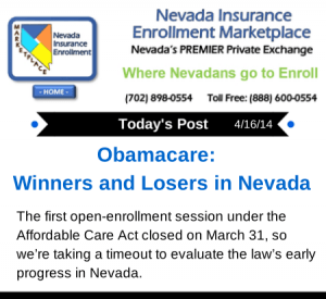 Post 4-16-14 | Obamacare: Winners and Losers in Nevada