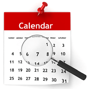 Open Enrollment Health Insurance calendar