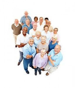 Group of Seniors huddled together