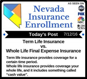 Post 7-12-16 | Term Life Insurance vs. Whole Life Insurance