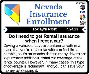 Post - Do I need to get Rental Insurance when I rent a car