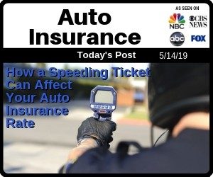 Post - How a Speeding Ticket Can Affect Your Auto Insurance Rate