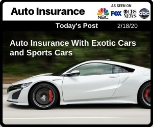 Post - Auto Insurance With Exotic Cars and Sports Cars