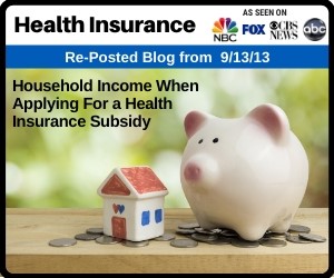 RePost - Household Income When Applying For Health Insurance Subsidy