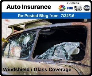 RePost - Auto Insurance | Windshield / Glass Coverage