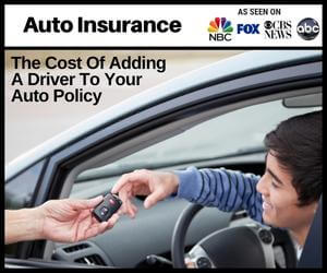 The Cost Of Adding A Driver To Your Auto Policy