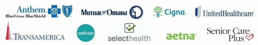Mobile Horizontal Medicare Insurance Carrier Logos