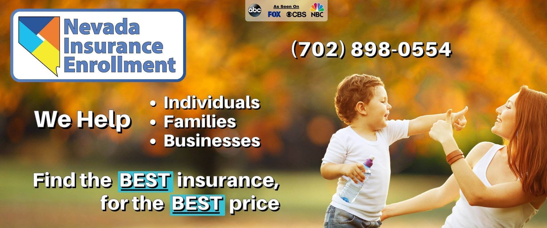 Nevada Insurance Enrollment - MAIN page image