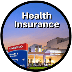Health Insurance FAQ round logo Health Insurance FAQ round logo