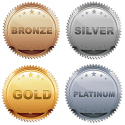 Health Insurance Metal Plans - Gold-Silver-Bronze-Platinum